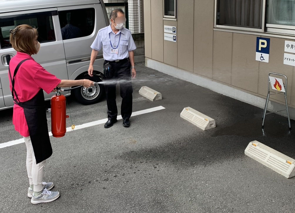 消火器訓練